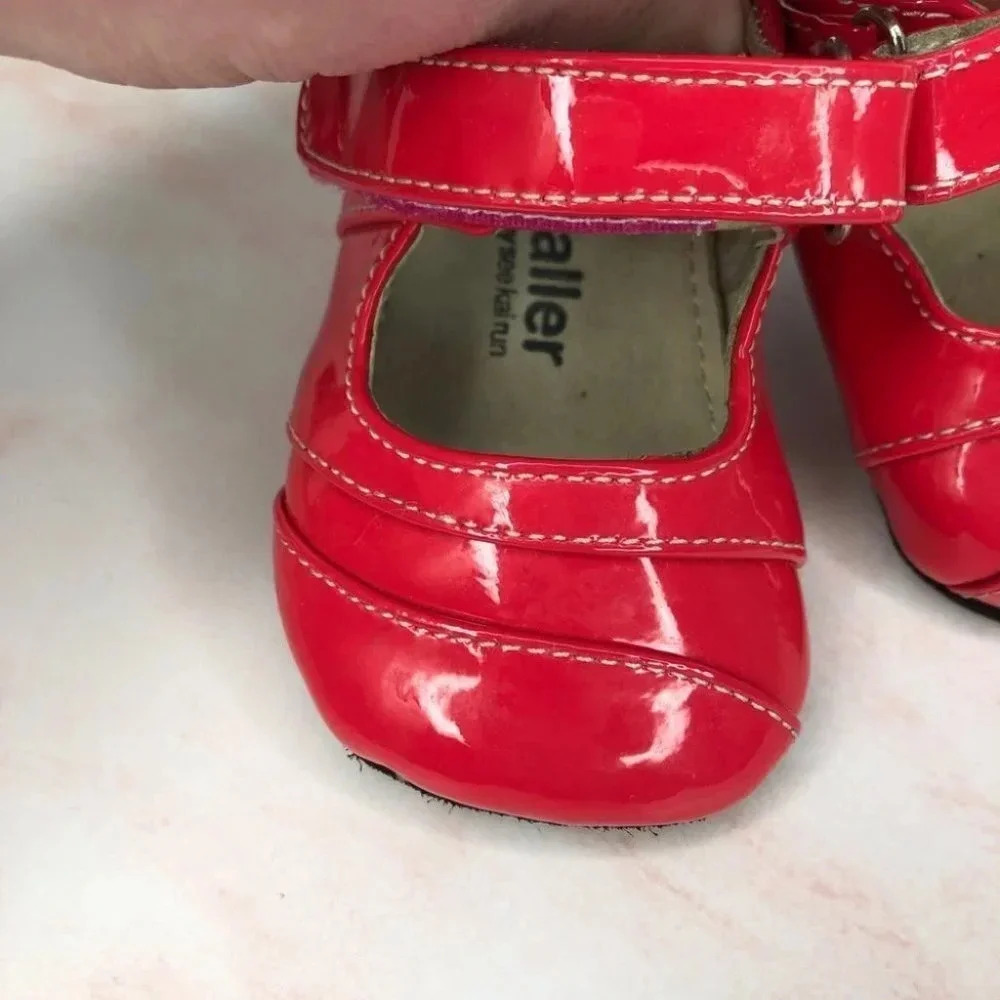 See Kai Run Smaller shoes Sophie Mary Jane hot pink patent size 0-6 months - Picture 4 of 12